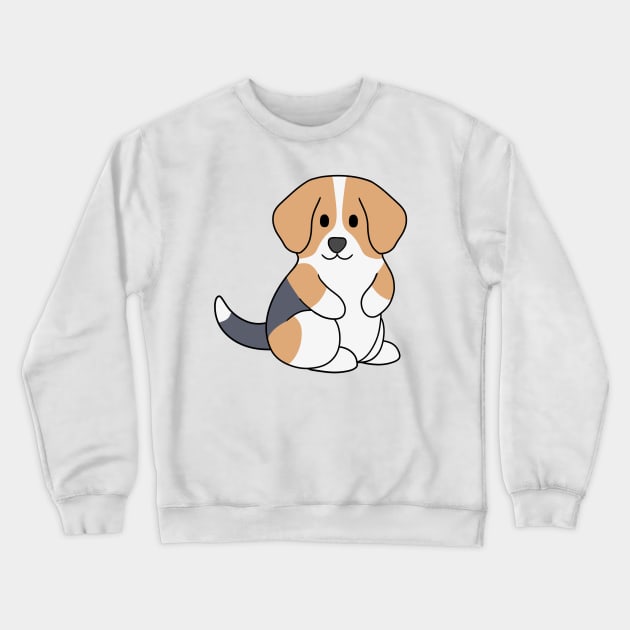 Beagle Crewneck Sweatshirt by BiscuitSnack